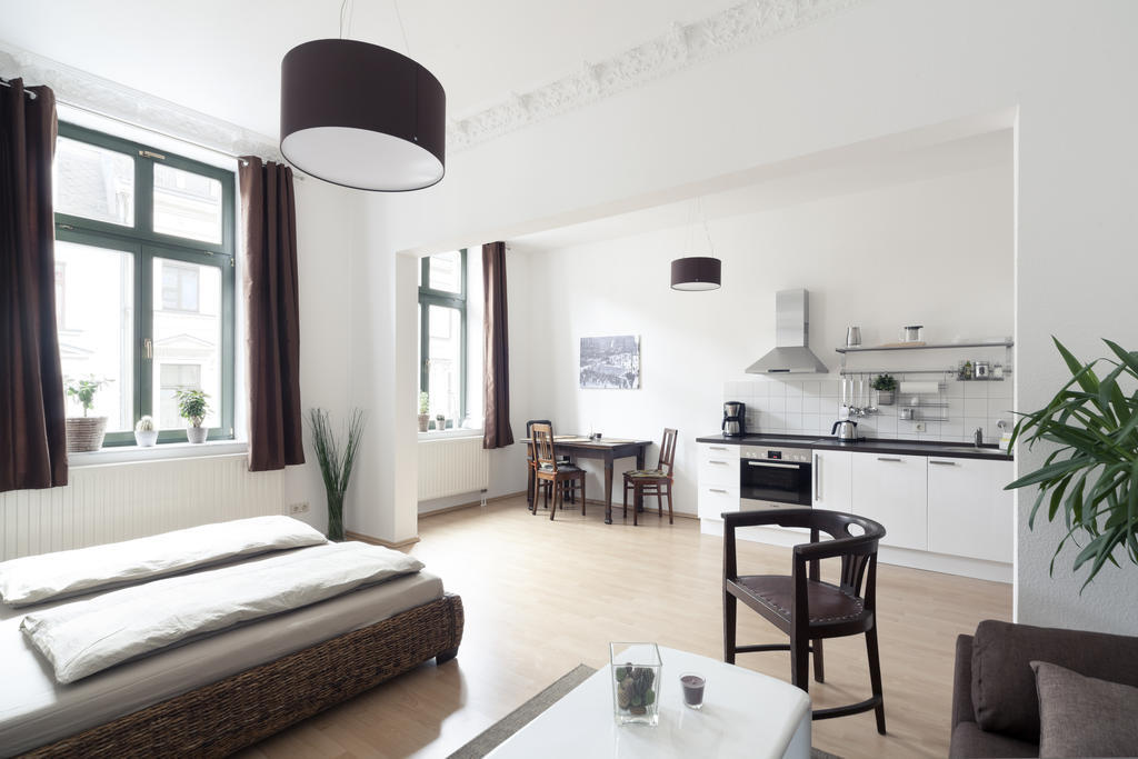 Arbio I Spacious Apart In Center Leipzig Ruang foto